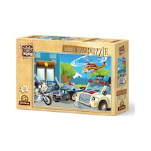 Art Kids Taşıtlar 50 Parça Ahşap Puzzle