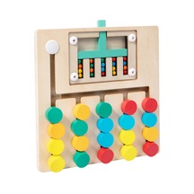 Suntek Montessori Ahşap Renk Eşleştirme Bulmacalar Tahtası