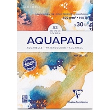 Clairefontaine Goldline Aquapad Sulu Boya Blok 300G A3 30 Yaprak