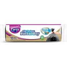 Parex Ekstra Dayanıklı Battal Boy Çöp Torbası Siyah 72 x 95 CM