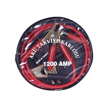 Akü Takviye Kablosu 50mm2 1200 Amper 2.3 Metre Çantalı
