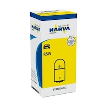 NARVA AMPUL 12V 5W 67 R5W BA15s 10 ADET
