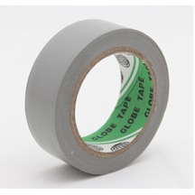 Globe Pvc Elektrik İzolasyon Bant "0.13x19x10yrds" Gri