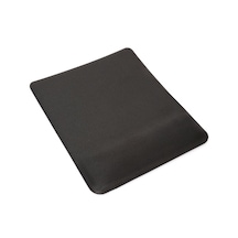 Newdaki Siyah Dikdörtgen Bilgisiyar Notebook Bileklik Destekli Ergonomik Optik Mousepad 19x23 cm
