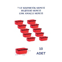 10adet 7Litre Kozmetik Sepeti Bijuteri Sepeti Kırtasiye Sepeti K