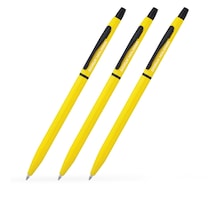 Kişiye Özel Sarı Metal Tükenmez Kalem 50 Adet Model 46