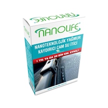 Nanolıfe 1 Yıl-20 Bin Km. Etkili Yağmur Kaydırıcı - Cam Su İtici 3'lü Paket