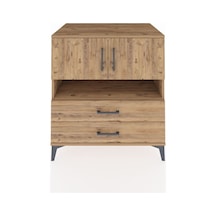Kronos Şifonyer 3 Raflı 2 Çekmeceli 2 Kapaklı 88x59x96 Çam-çam Atlas Çam