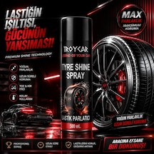 Troycar Lastik Parlatıcı Sprey 500 Ml