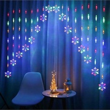 Novahub Beş Yıldızlı Dekoratif Işıklar Noel Su Geçirmez Dize Işıklar, Ab Fiş Renkli Işık Diğer