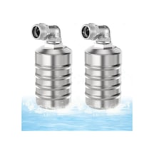 Adet Su Seviyesi Kontrol Şamandıra Vanası Su Tankı İçin 3/4 İnç Tarafı GÜMÜŞ Çok Renkli