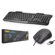 Subzero Kb88 Q Kablolu Multımedia Klavye Mouse Set Optik