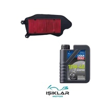 Honda Activa S Liqui Moly Yağ Ve Hava Filtre Bakım Seti Bs0001