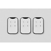 St120 Akıllı Kodlanabilir Kumanda 433 Mhz Nice, Bft, Hiland, Kontal Uyumlu Garaj Kepenk Kumandası