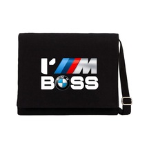 Bmw Im Boos Siyah Kanvas Postacı Çantası