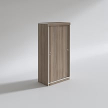 Kenzlife Gardırop Sürgülü Kapaklı Kapılı Karanfil090 Crd Gardolap Dolap