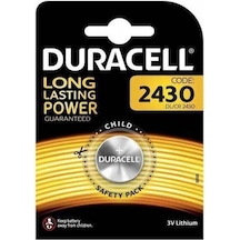 Duracell Para Pil CR 2430   Tekli paket