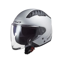 Ls2 Copter 2 Mat Gri Kask Mat Gri