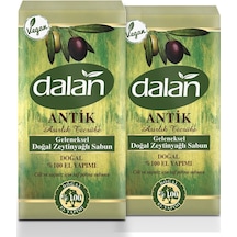Dalan Antik Vegan El Yapımı Doğal Katı Zeytinyağlı Sabun 180 G x 5 2'li