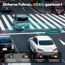 Botslab 980h 4k Ön Ve Arka, 4k Araba Cam Ön Ve 2k Arka Kamera, Gece Görüşü, Starvıs Cam, Adas, 170 Geniş Açı, Dahili Gps Ve Wifi, 24/7 Modu, 64 Gb Sd Kart Dahil