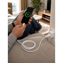 Mey İthalat Usb Hızlı Şarj Aleti 2m