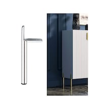 Sones Lh-d012-01 Silindirik Metal Mobilya Destek Ayakları, Yükseklik: 20cm Parlak Renk
