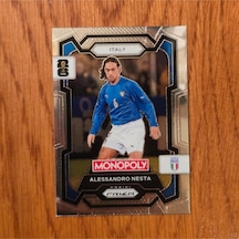 Prizm Monopoly Alessandro Nesta No. 34 Lisanlı Oyun Kartları - Silver