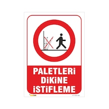 Paletleri Dikine Istifleme - Isg Levhası