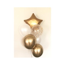 Beysüs Gold Yıldız Balon Seti Standart