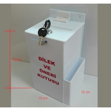 Masaüstü ve Duvar Tipi Dilek Öneri Kutusu N11.106