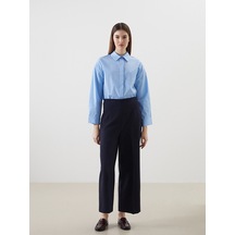 Lcw Modest Lacivert Standart Fit Kadın Pantolon