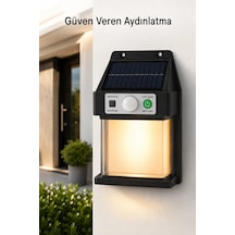 Güneş Enerjili Sensörlü Solar Aplik Duvar Tipi Dış Mekan Hareket Algılamalı Işık Diğer