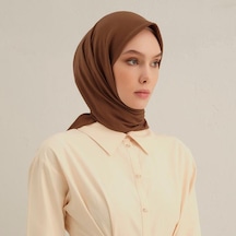 Armine E00oa0444085 74 Armine B.lyocell Eşarp Kahverengi