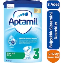 Aptamil 3 Devam Sütü 800 G  3 Adet
