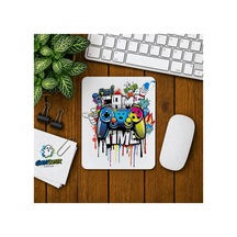 Game Time Baskılı Oyuncu Mousepad 077
