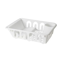 Bulaşık Sepeti 36x46 Cm Beyaz Renk Meridyendukkan Delikli Beyaz Bulaşıklık Çok renkli