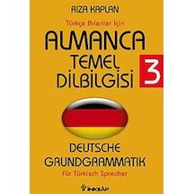 Almanca Temel Dilbilgisi 3 - Rıza Kaplan - İnkılap Kitabevi
