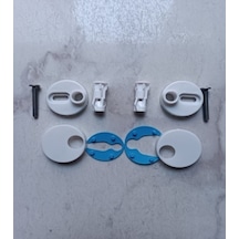 Klozet Kapak Menteşesi Soft Yavaş Kapanır Model Uyumlu 1 Takım