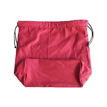 Angel Çanta Aksesuar Örgü Çantaya Hazır Astar Tabanlı Büzgülü 22X12Cm Bordo