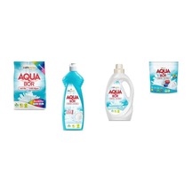 Aquabor Doğal Mineralli 4 Kg Renkliler + Elde Bulaşık + Sıvı Beyaz + Tablet 4 Lü Set
