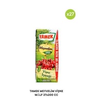 Tamek Vişne Nektarı 200 Ml 27 Adet