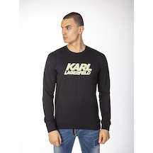 KARL LAGERFELD Erkek  Sweatshirt  KLL758 Siyah