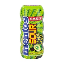 Mentos Ekşi Elma Aromalı Draje Sakız 30 G Şekersiz Tatlandırıcılı 3'li Ekonomik Paket - 3 Adet Tarı