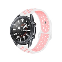 Huawei Watch Gt 3 46mm Krd-02 Uyumlu Frm Kordon Beyaz-pembe