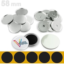 58mm Buton Sade Magnet Vg58bsm 100 Adet