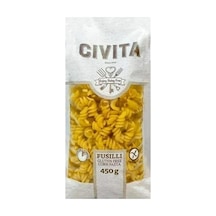 Civita Glütensiz Fusilli Makarna 450 G 8'li Avantaj Paketi Mıchu