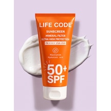 Güneş Kremi Mineral Filtre 50 Spf Skin Care Nem Bariyeri 75 Ml