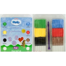 Sculpey Pluffy Primer Polimer Kil Seti 8 Renk + Ebeşuar