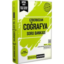 2023 Ezberbozan KPSS Genel Yetenek Genel Kültür Coğrafya Soru Bankası- Pegem Akademi Yayıncılık