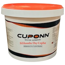 Cuponn Silikonlu Dış Cephe Boyası 3 Kg-Yüksek Örtücülük-Kabarma D